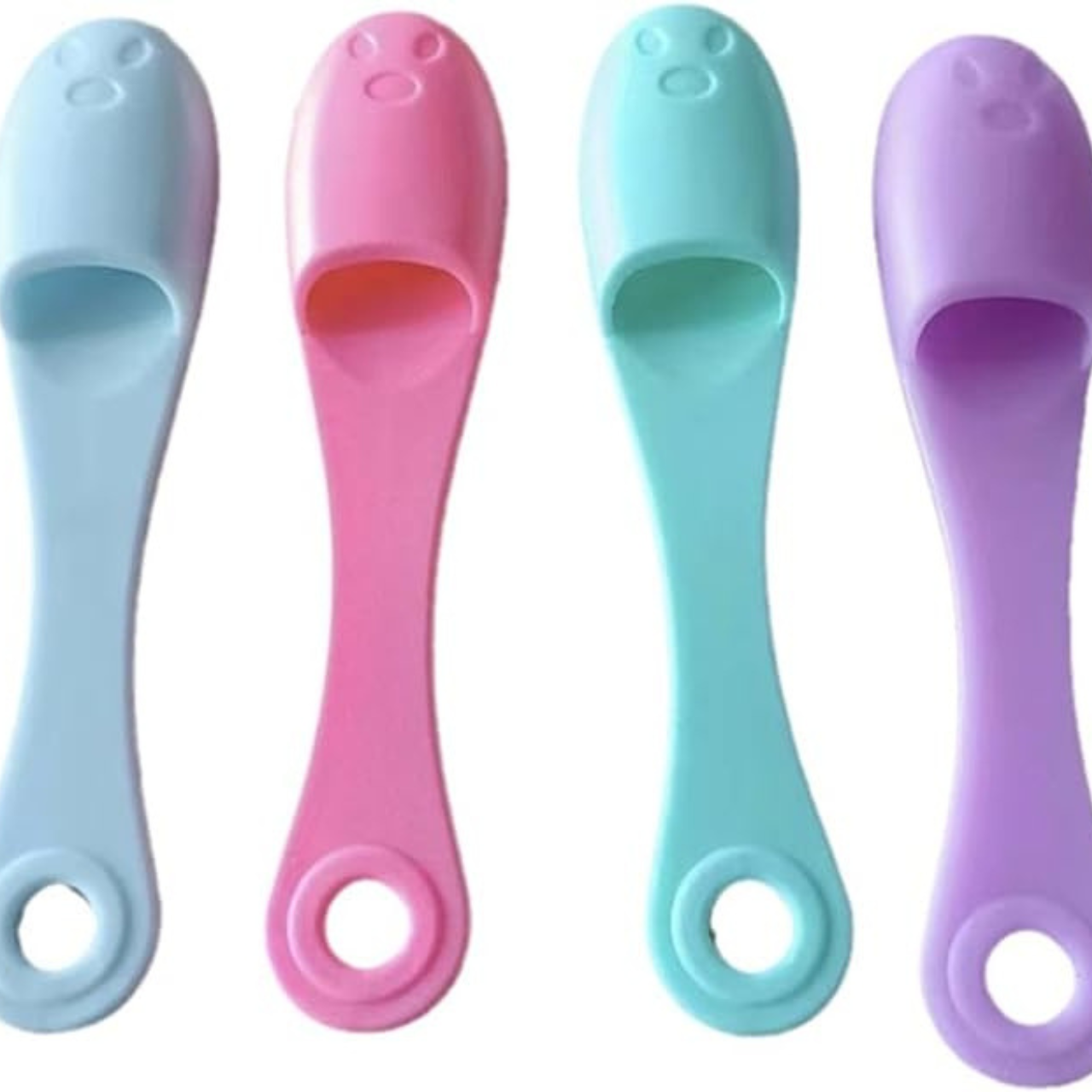 Double-Sided Silicone Face Wash Brush