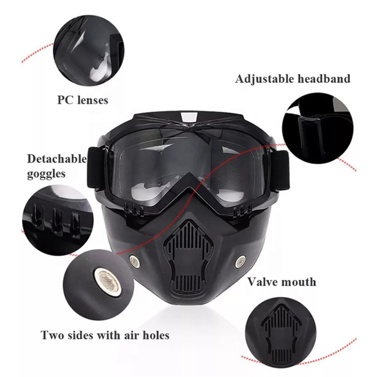 Full Face Cover Goggles