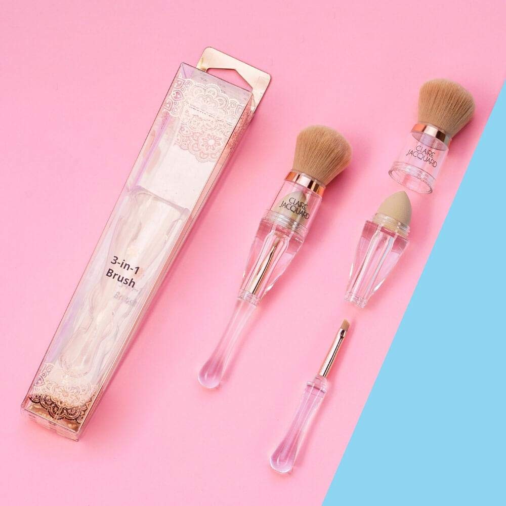3 in 1 Mineral Makeup Brush