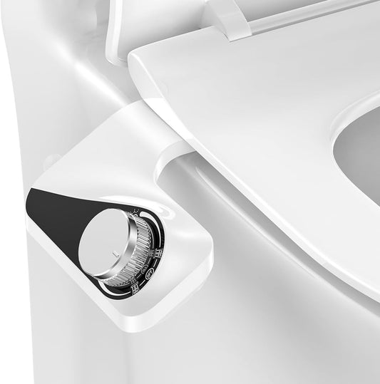 Non-Electric Bidet Attachment for Toilet Self Cleaning