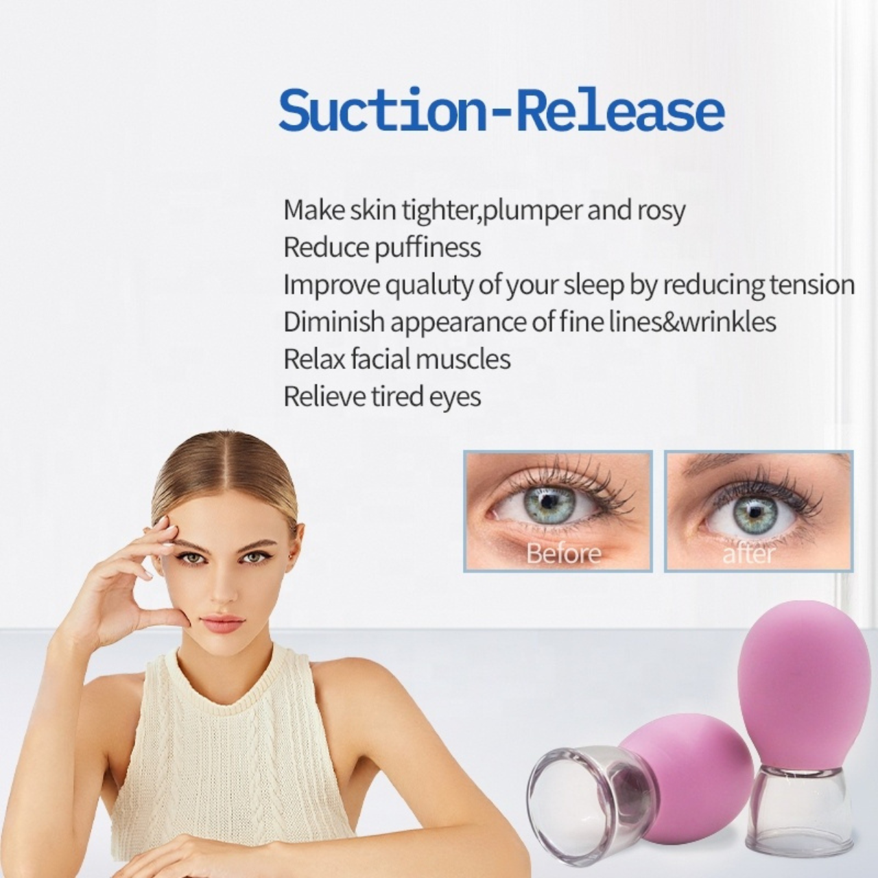 Silicone Guasha Cupping Therapy Massage Cups (1 PC)