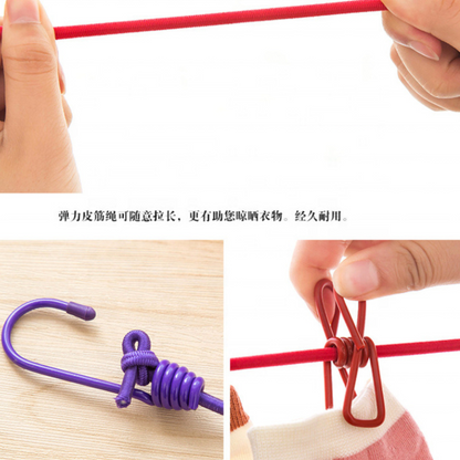 Cloth Drying Elastic Rope