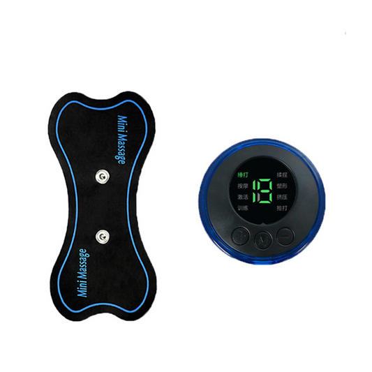 Portable EMS Massager for Neck & Back Pain Relief - Compact & Effective Solution