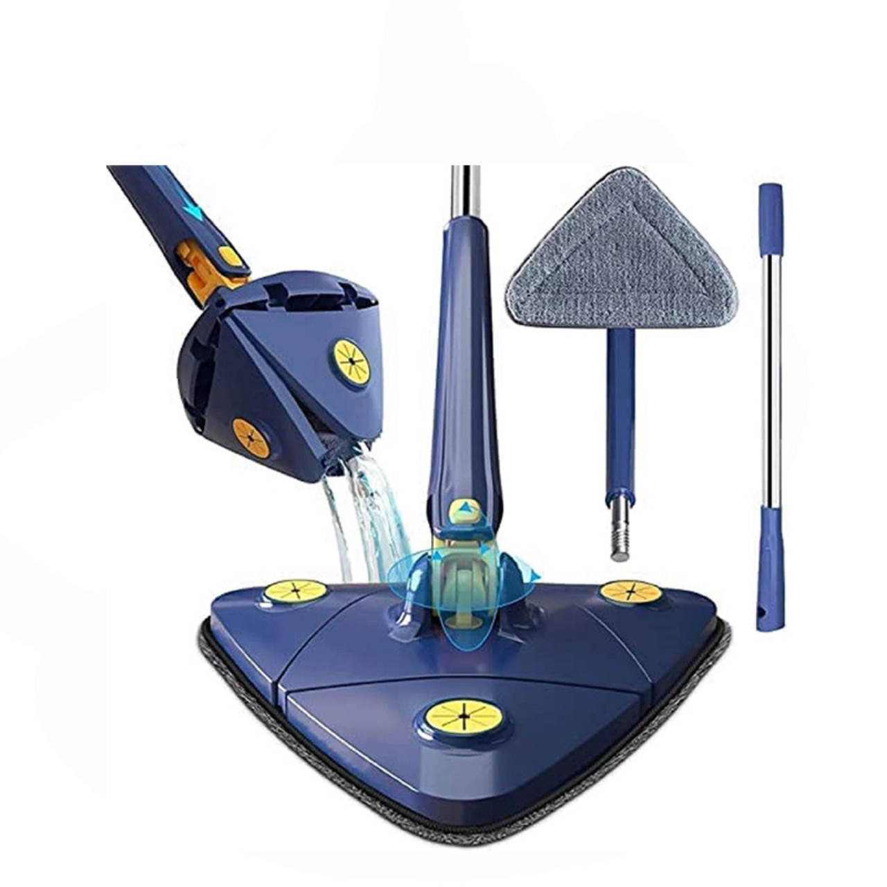 360° Rotatable Triangle Deep-Cleaning Mop