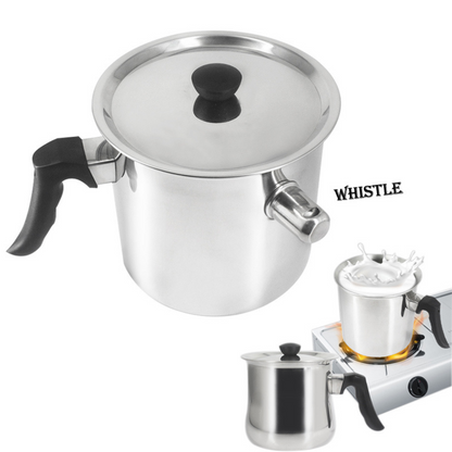 Double Wall Wax Melter & Whistling Milk Pot